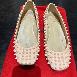 Christian Louboutin Spike Flats